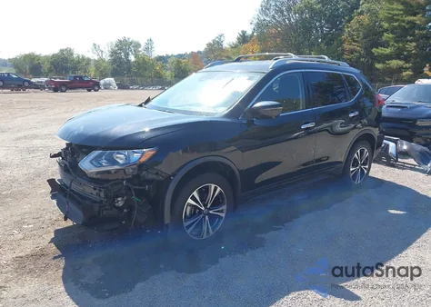 2020 Nissan Rogue Sv Intelligent Awd из США, поврежденный, VIN JN8AT2MV5LW122484